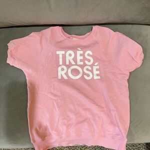 Yes rose sweatshirt